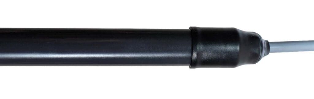 Machined super duplex stainless steel segments of CNC Level Sensor Probe for extreme corrosion resistance.